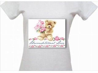 Camiseta de Algodão M Baby Look